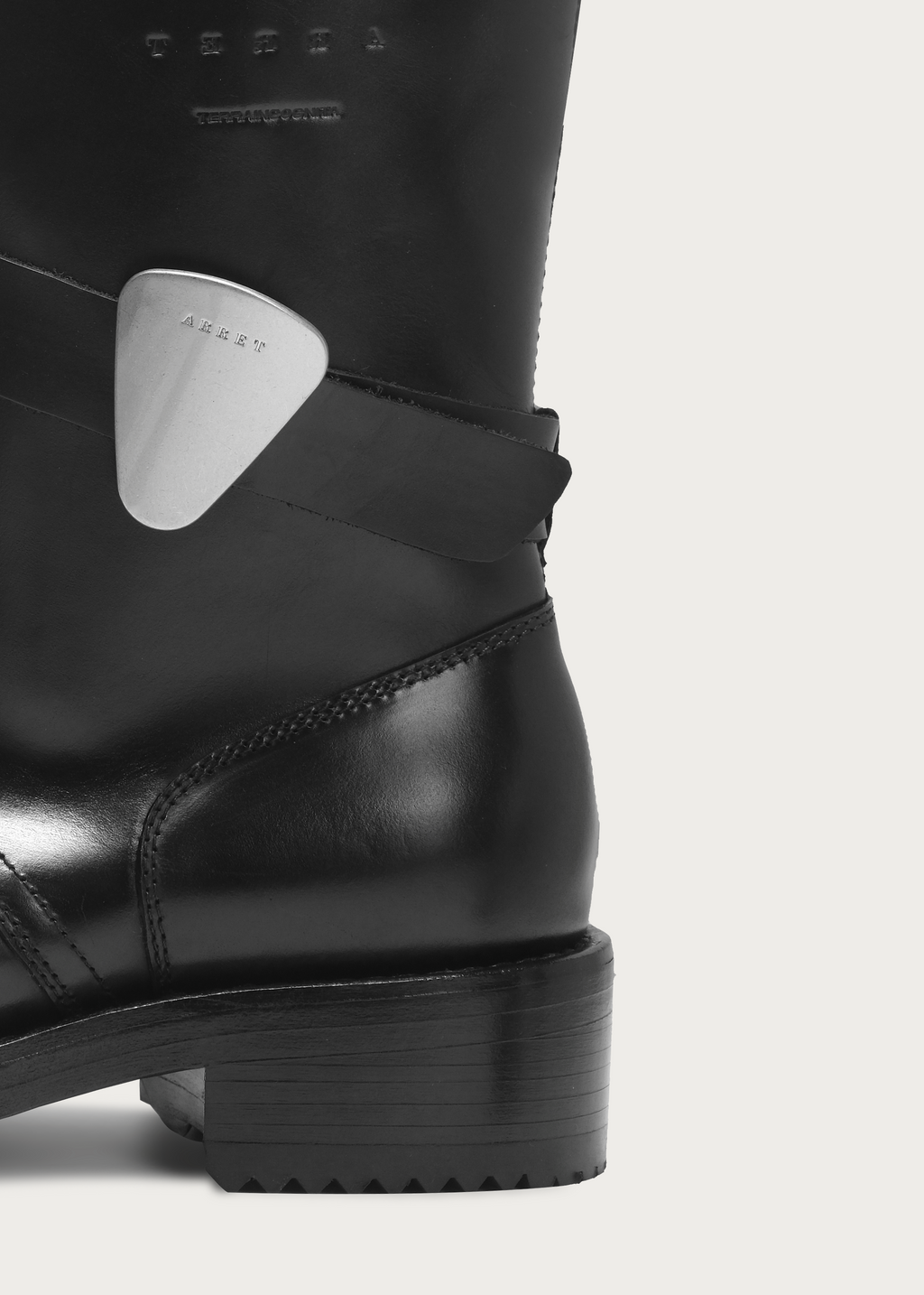 Tall boots Round-toe Guitar-pick
