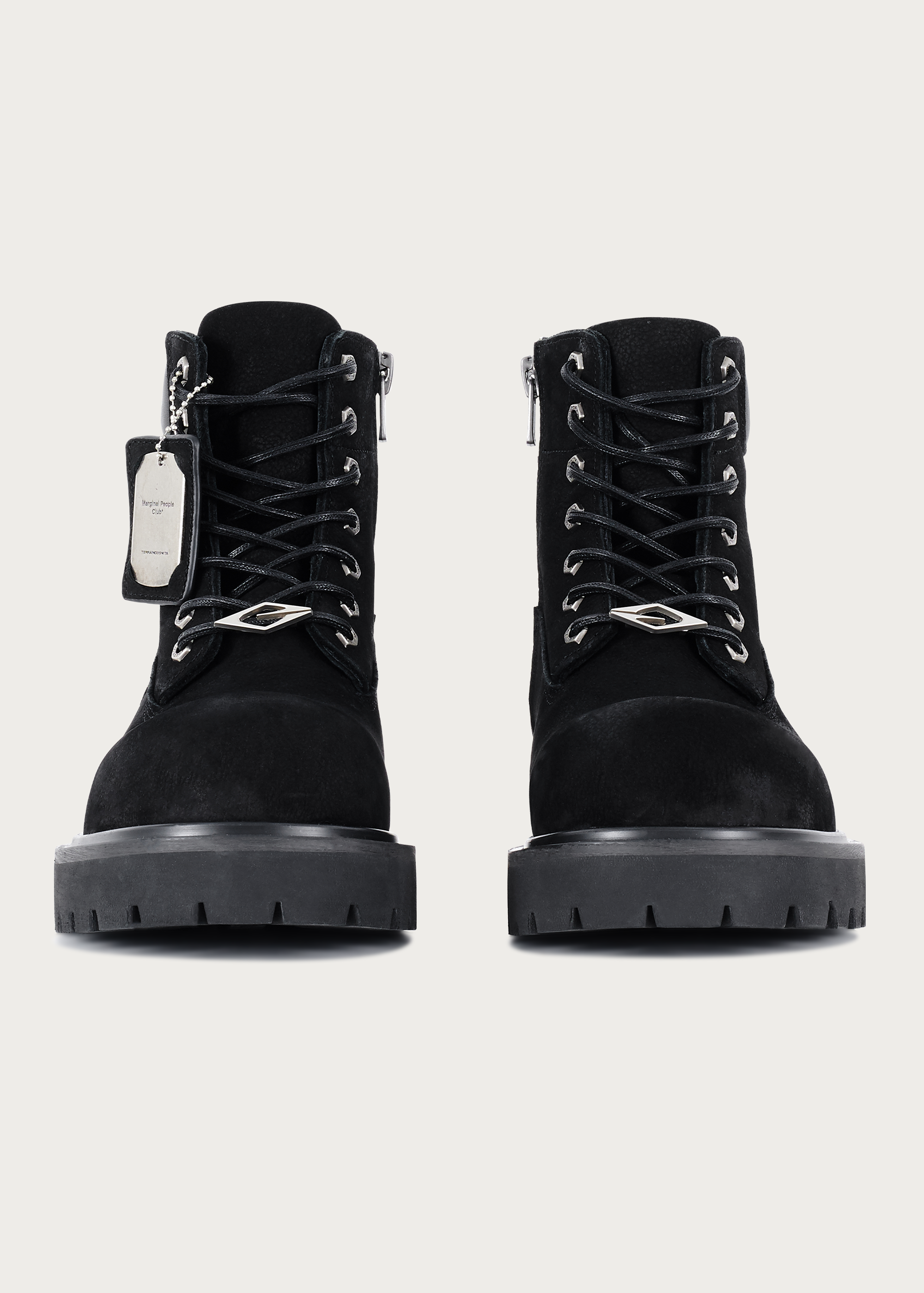 Workwear Cowhide boots Black