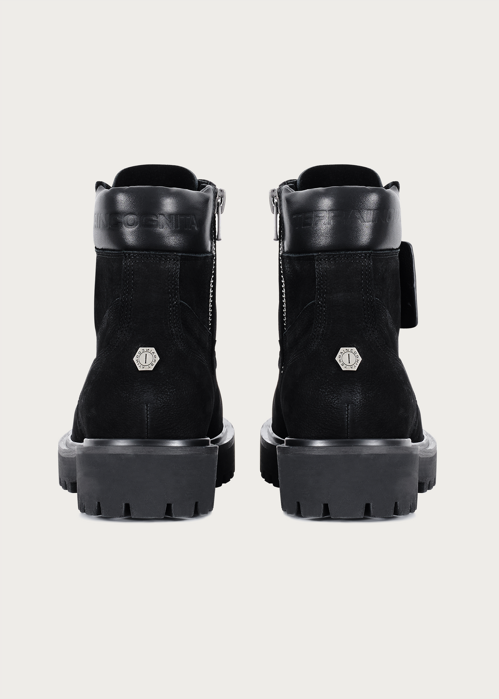 Workwear Cowhide boots Black