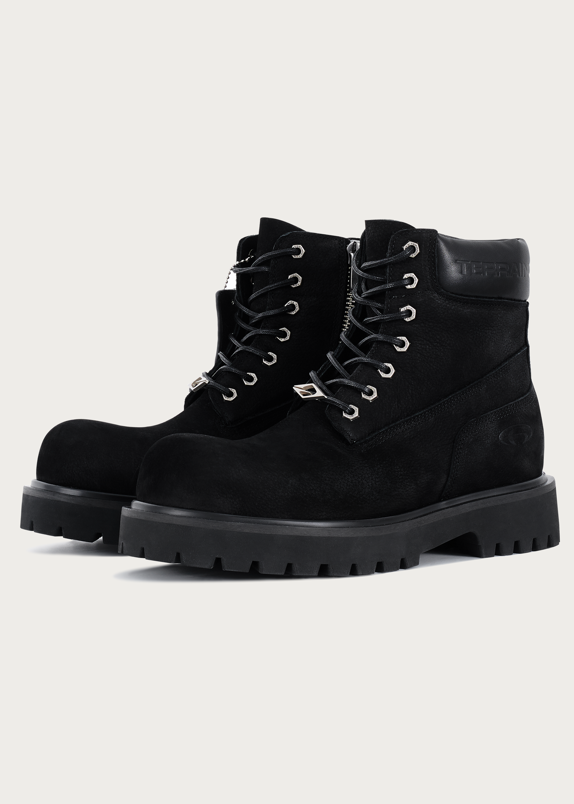 Workwear Cowhide boots Black