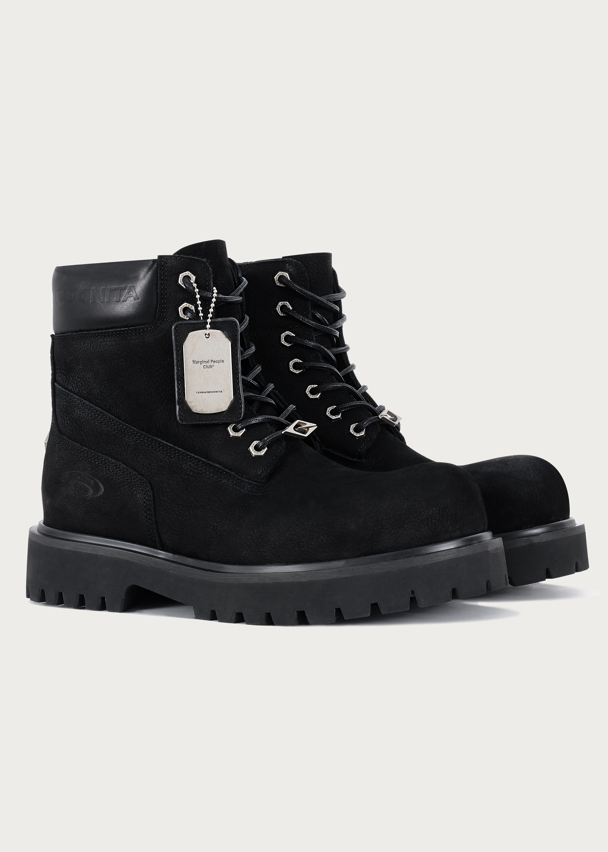 Workwear Cowhide boots Black