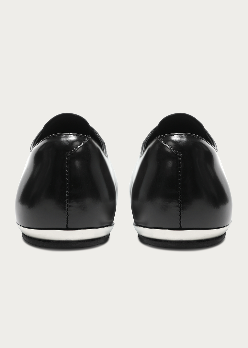 Leather shoes Thin-soled Black