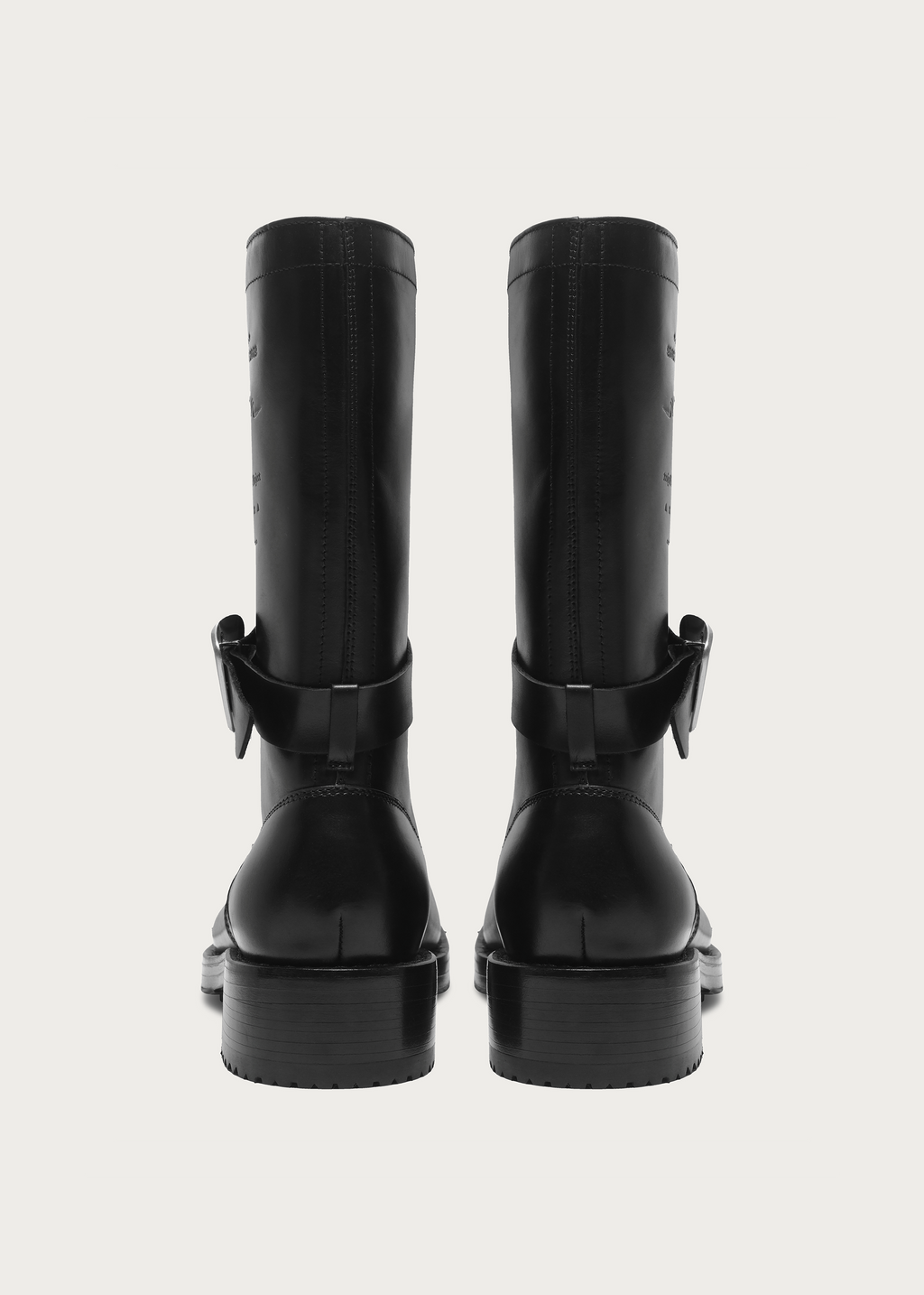 Tall boots Round-toe Guitar-pick