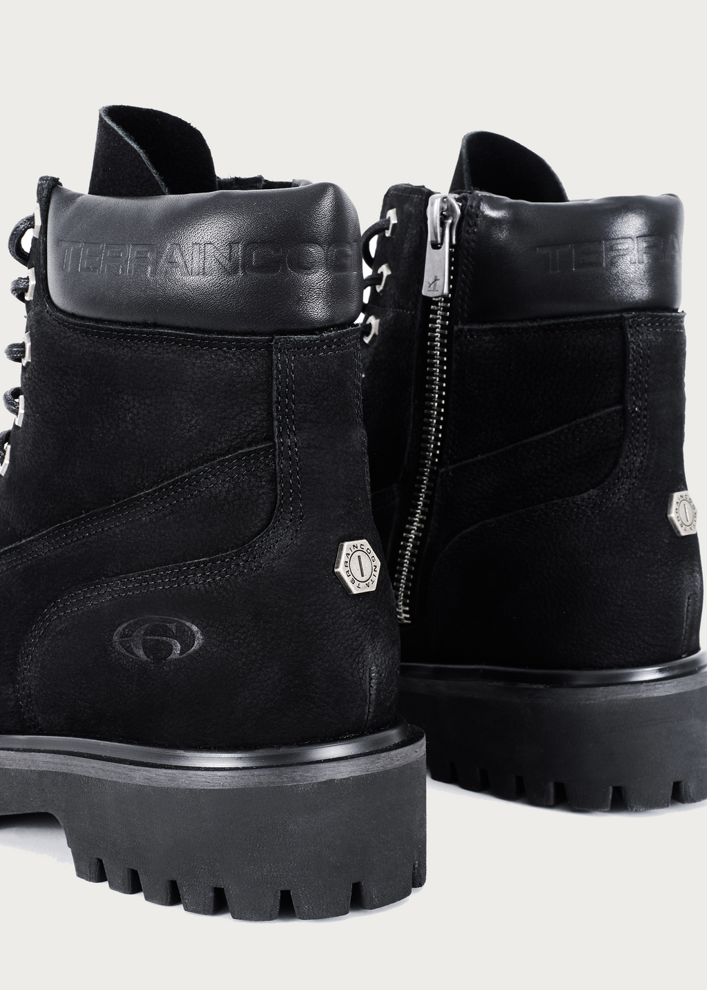 Workwear Cowhide boots Black