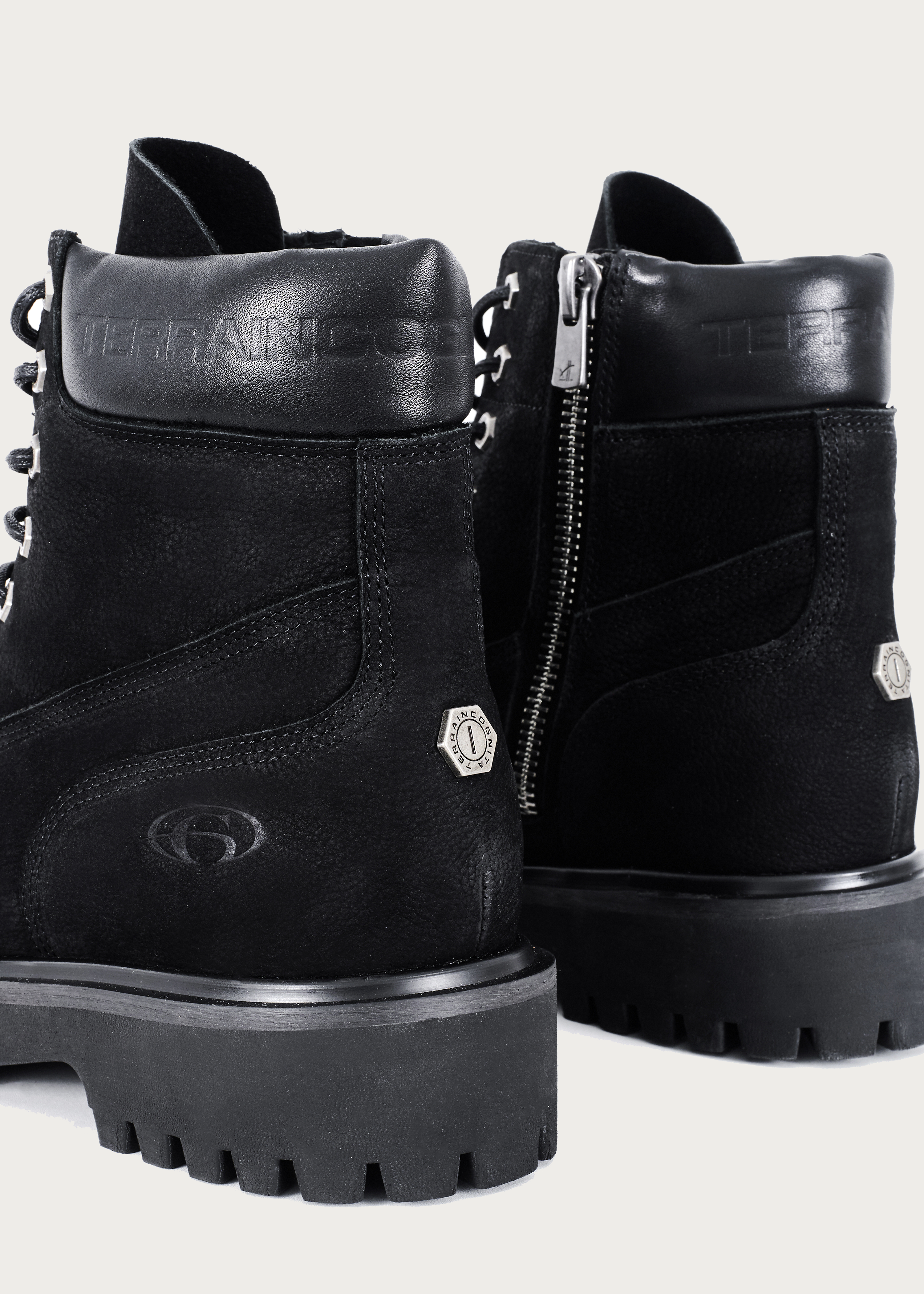Workwear Cowhide boots Black