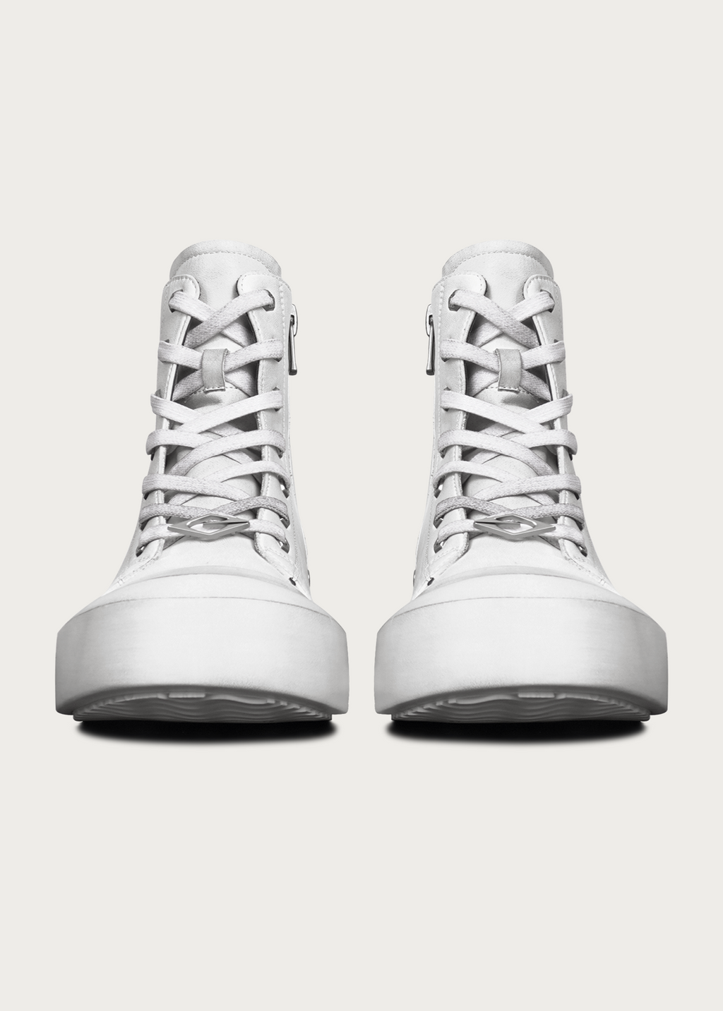 Lake moon skateboard shoes Dirty white